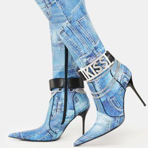 READY FOR THE RODEO Knee High Boots ( BRAND NEW !!!! )